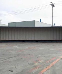 Contenedor De Acceso Lateral Completo De 40 Pies Cúbicos De Alto (9′ 6″ De Alto) Negro